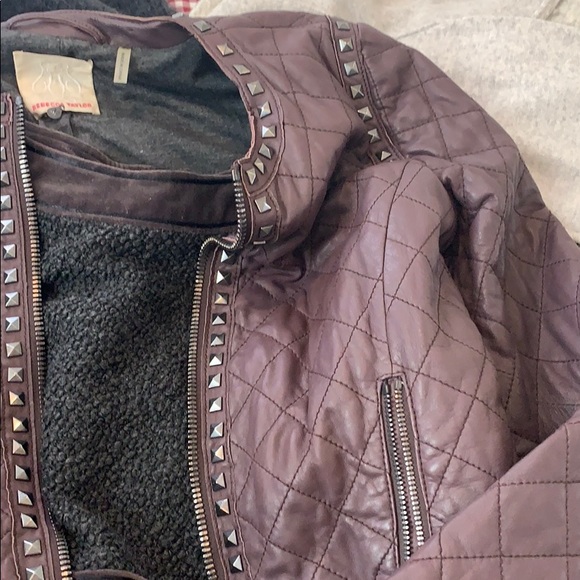 Rebecca Taylor Leather Jacket - Picture 4 of 4